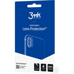 Szkło hybrydowe na obiektyw aparatu 3MK Lens Protection Huawei MateBook E 12.6 [4 PACK]