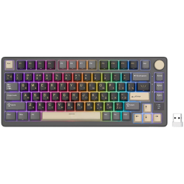 ROYAL KLUDGE RK-M75 Phantom Gaming Keyboard K Silver switch