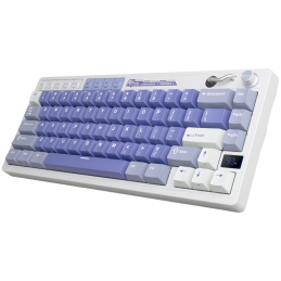 ROYAL KLUDGE RK M65 Ocean Blue Gaming Keyboard Cream switch
