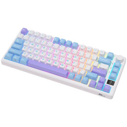 ROYAL KLUDGE RK-M75 Taro Milk Gaming Keyboard Brown switch