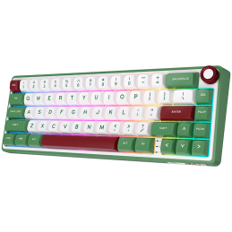 ROYAL KLUDGE R65 Green sand Gaming Keyboard Chartreuse switch