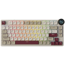 ROYAL KLUDGE RK N80 Rosy Clouds Gaming Keyboard Brown switch