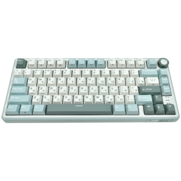 ROYAL KLUDGE R75 Sky Cyan Gaming Keyboard Brown switch