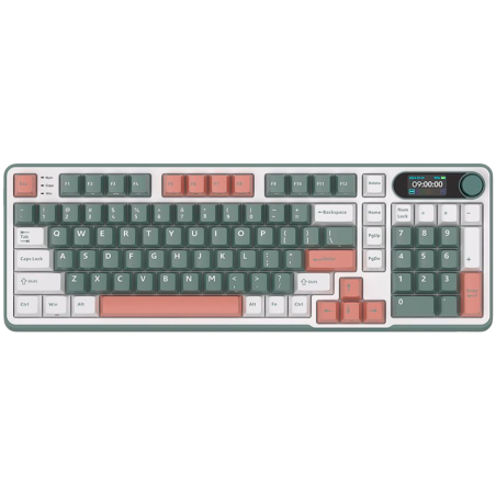 ROYAL KLUDGE RK-S98 Camping Green Gaming Keyboard Chartreuse switch