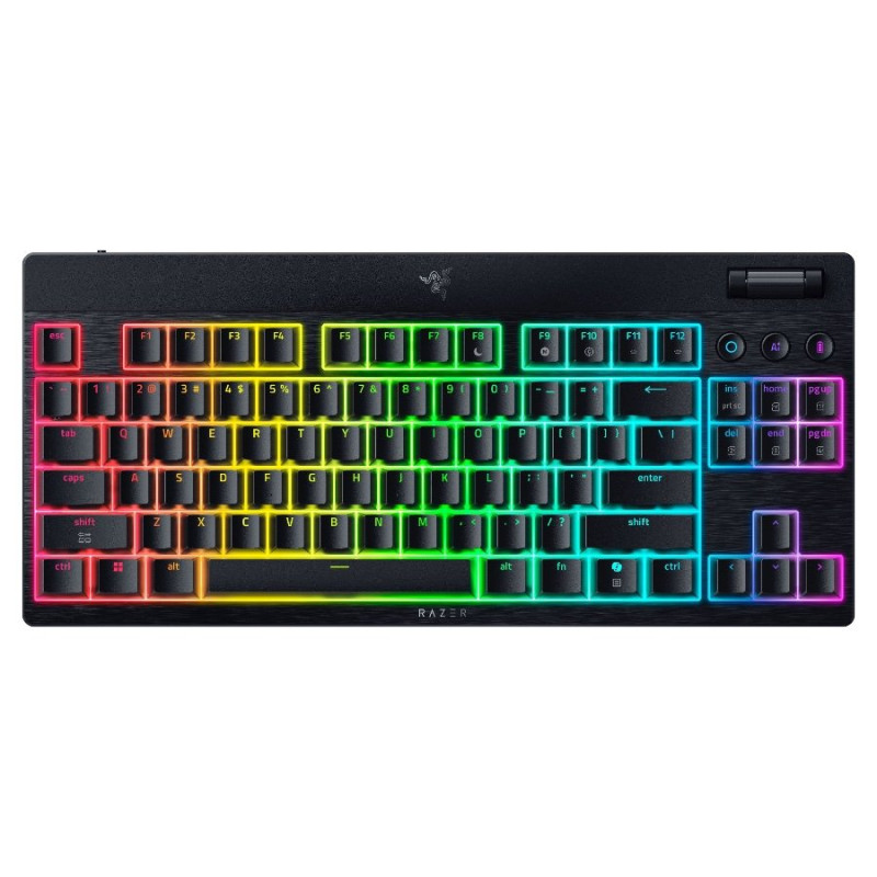 Razer BlackWidow V4 Low-profile Tenkeyless HyperSpeed (Yellow  Switch) - US Layout - Gaming Keyboard