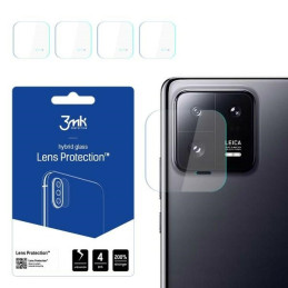Szkło hybrydowe na obiektyw aparatu 3MK Lens Protection Xiaomi 13 Pro [4 PACK]