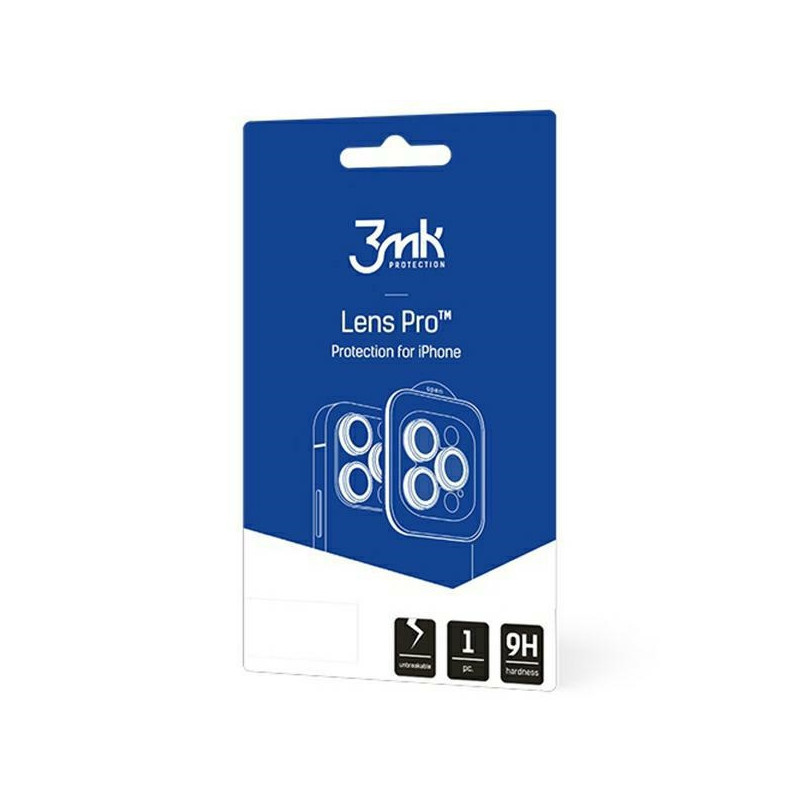 Szkło hybrydowe na obiektyw aparatu 3MK Lens Protection Pro Samsung Galaxy A14/A34 5G czarny/black