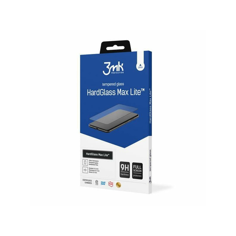 Szkło hartowane 3MK HardGlass Max Lite TCL 40 SE czarne