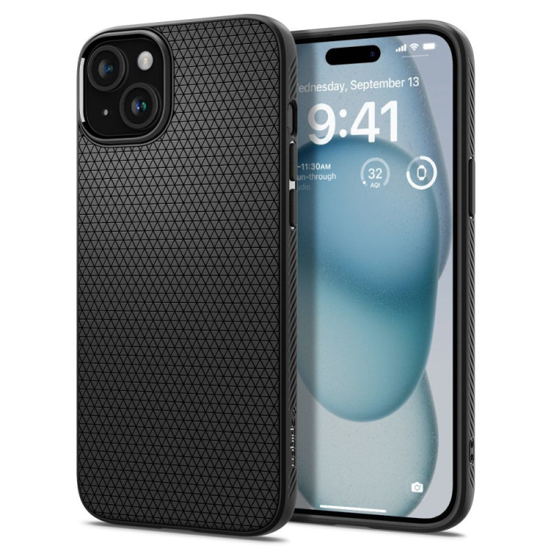 Etui Spigen Liquid Air Apple iPhone 15 Matte Black