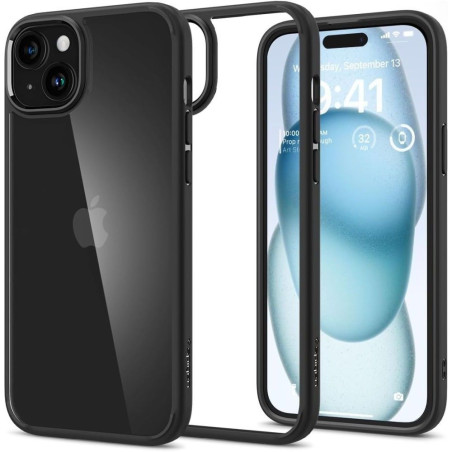 Etui Spigen Ultra Hybrid Apple iPhone 15 Matte Black