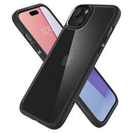 Etui Spigen Ultra Hybrid Apple iPhone 15 Matte Black