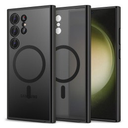 Etui Tech-Protect MagMat MagSafe Samsung Galaxy S24 Ultra Matte Black