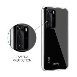 Etui Crong Crystal Slim Cover Huawei P40 (przezroczysty)