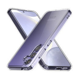 Etui Crong Crystal Shield Cover Samsung Galaxy S24+ Plus przezroczysty
