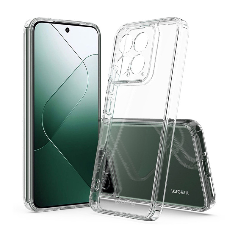 Etui Crong Crystal Shield Cover Xiaomi 14 przezroczysty