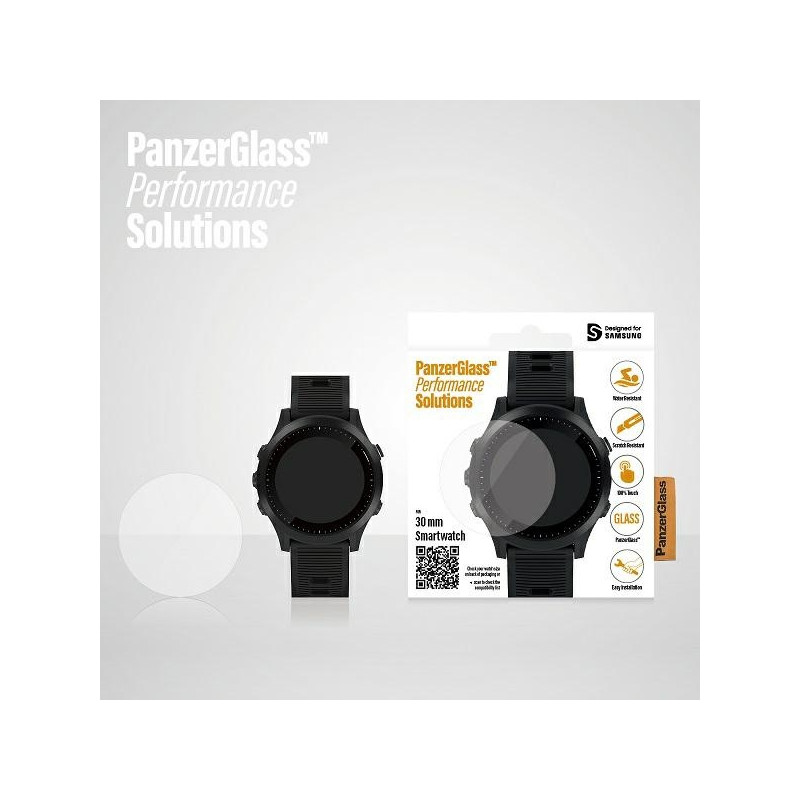 Szkło hartowane PanzerGlass Samsung Galaxy Watch 3 41mm /SmartWatch 30mm