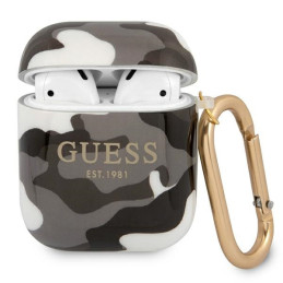 Etui Guess GUA2UCAMG Apple AirPods cover czarny/black Camo Collection