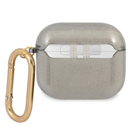 Etui Guess GUA3UCG4GK Apple AirPods 3 cover czarny/black Glitter Collection
