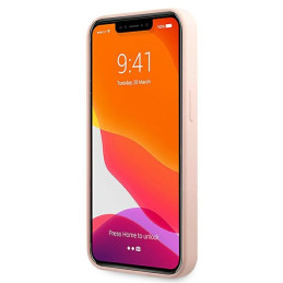 Etui Karl Lagerfeld KLHCP13XSLKHLP Apple iPhone 13 Pro Max jasnoróżowy/light pink hardcase Silicone Karl`s Head