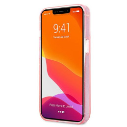 Etui Karl Lagerfeld KLHCP13XKHTUGLP Apple iPhone 13 Pro Max różowy/pink hardcase Glitter Karl`s Head