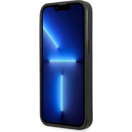 Etui Karl Lagerfeld KLHCP13XSFMP2DG Apple iPhone 13 Pro Max hardcase srebrny/silver Saffiano Plaque