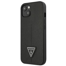 Etui Guess GUHCP13SPSATLK Apple iPhone 13 mini czarny/black hardcase Saffiano Triangle Logo