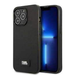 Etui Karl Lagerfeld KLHCP13XSFMP2K Apple iPhone 13 Pro Max hardcase czarny/black Saffiano Plaque