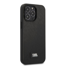 Etui Karl Lagerfeld KLHCP13XSFMP2K Apple iPhone 13 Pro Max hardcase czarny/black Saffiano Plaque