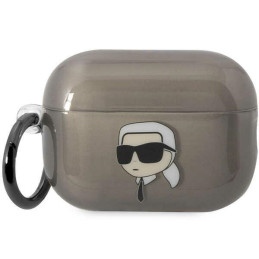 Etui Karl Lagerfeld KKLAP2HNIKTCK Apple AirPods Pro 2 czarny/black Ikonik Etui Karl Lagerfeld