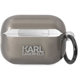 Etui Karl Lagerfeld KKLAP2HNIKTCK Apple AirPods Pro 2 czarny/black Ikonik Etui Karl Lagerfeld