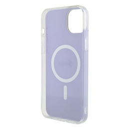 Etui Guess GUHMP15SHITSU Apple iPhone 15 hardcase IML Iridescent MagSafe fioletowy/purple
