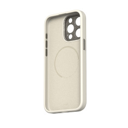 Etui Moshi Napa MagSafe Apple iPhone 15 (Eggnog White)