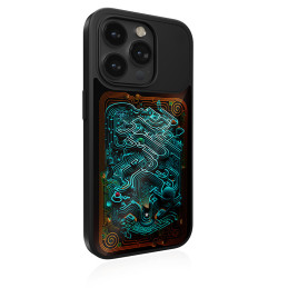 Etui STM Reveal Warm MagSafe Apple iPhone 15 (Black Realm)