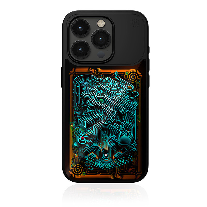 Etui STM Reveal Warm MagSafe Apple iPhone 15 Pro (Black Realm)