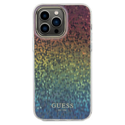 Etui Guess GUHCP13XHDECMI Apple iPhone 13 Pro Max hardcase IML Faceted Mirror Disco Iridescent wielokolorowy