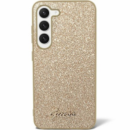 Etui Guess GUHCS24MHGGSHD Samsung Galaxy S24+ Plus hardcase Glitter Script złoty/gold