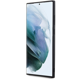 Etui Karl Lagerfeld KLHCS24L3DMBKCK Samsung Galaxy S24 Ultra hardcase 3D Rubber Glitter Logo czarny/black