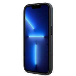 Etui Karl Lagerfeld KLHCP13XPQDSMGK Apple iPhone 13 Pro Max hardcase Diagonal Quilted Script czarny/black