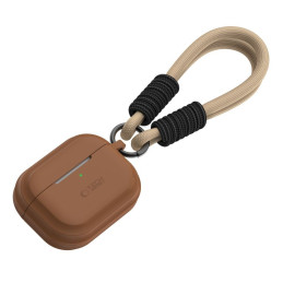 Etui Tech-Protect Silicone Rope Apple Airpods Pro 1 / 2 Chocolate Brown