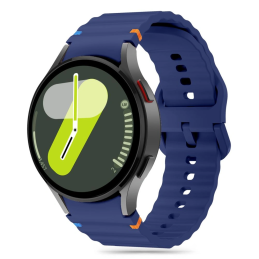 Pasek Tech-Protect Silicone Sport Samsung Galaxy Watch 4/5/5 Pro/6/7/FE Navy Blue