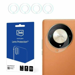 Szkło hybrydowe na obiektyw aparatu 3MK Lens Protection Honor Magic6 Lite 5G [4 PACK]