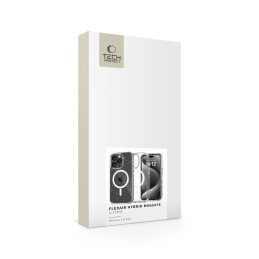 Etui Tech-protect Flexair Hybrid MagSafe Apple iPhone 16 Pro Glitter