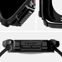 Etui Spigen Rugged Armor Apple Watch 10 / 11 42mm Matte Black
