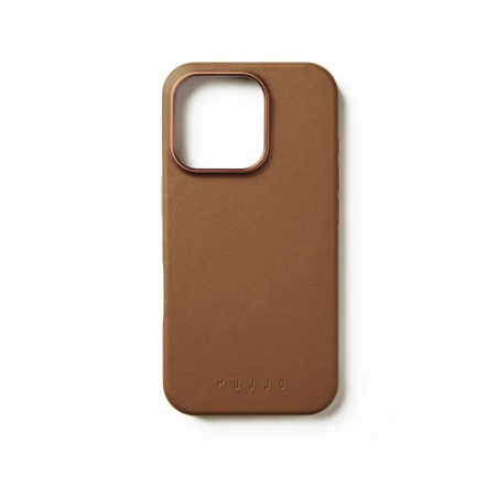 Etui Mujjo Leather Case Apple iPhone 16 Pro MagSafe (tan)
