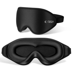 Opaska na oczy do spania Tech-Protect Eyeshade Sleep Mask Matte Black