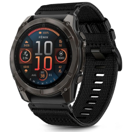 Pasek Tech-Protect Nylon Classic Garmin Fenix 5x / 5x Plus / 6x / 6x Pro / 7x / 8 51mm Black
