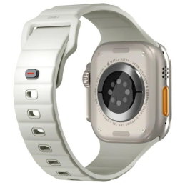 Pasek UNIQ Stride SE Apple Watch 6/7/SE/SE2/8/9/10/Ultra 1/2 44/45/49mm FKM Rubber Strap lume