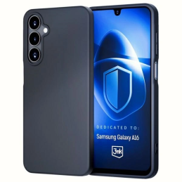 Etui 3MK Matt Case Samsung Galaxy A16 czarny/black
