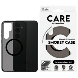 Etui CARE by PanzerGlass Flagship QI Case Samsung Galaxy S24+ Plus dymny/smoke