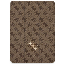 Etui Guess GUFC13RM24PS4SGW Apple iPad Air 13" 2024 (6. generacji) Magnetic 4G Big Logo brązowy/brown